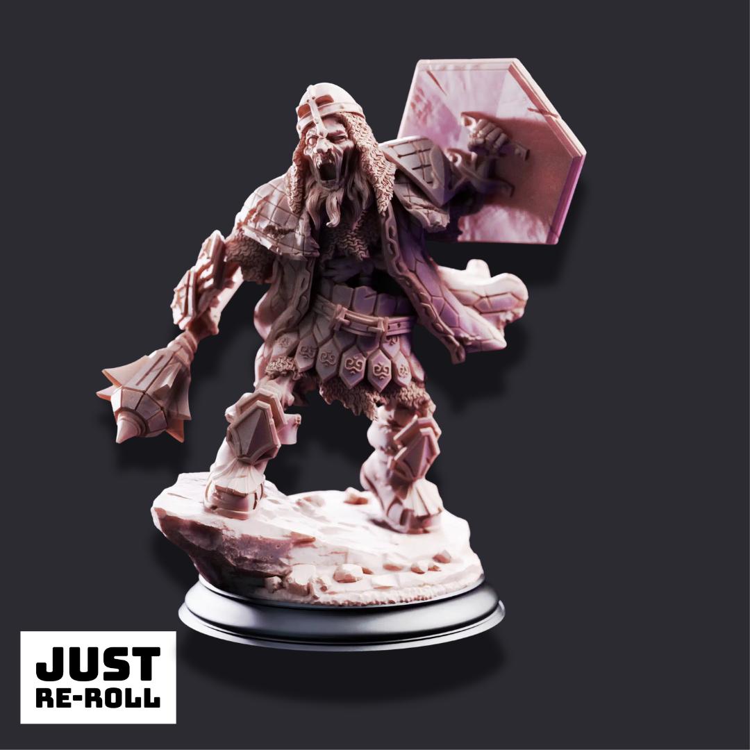 Brook Undead Dwarven Brothers - 3D Printed Undead Miniature