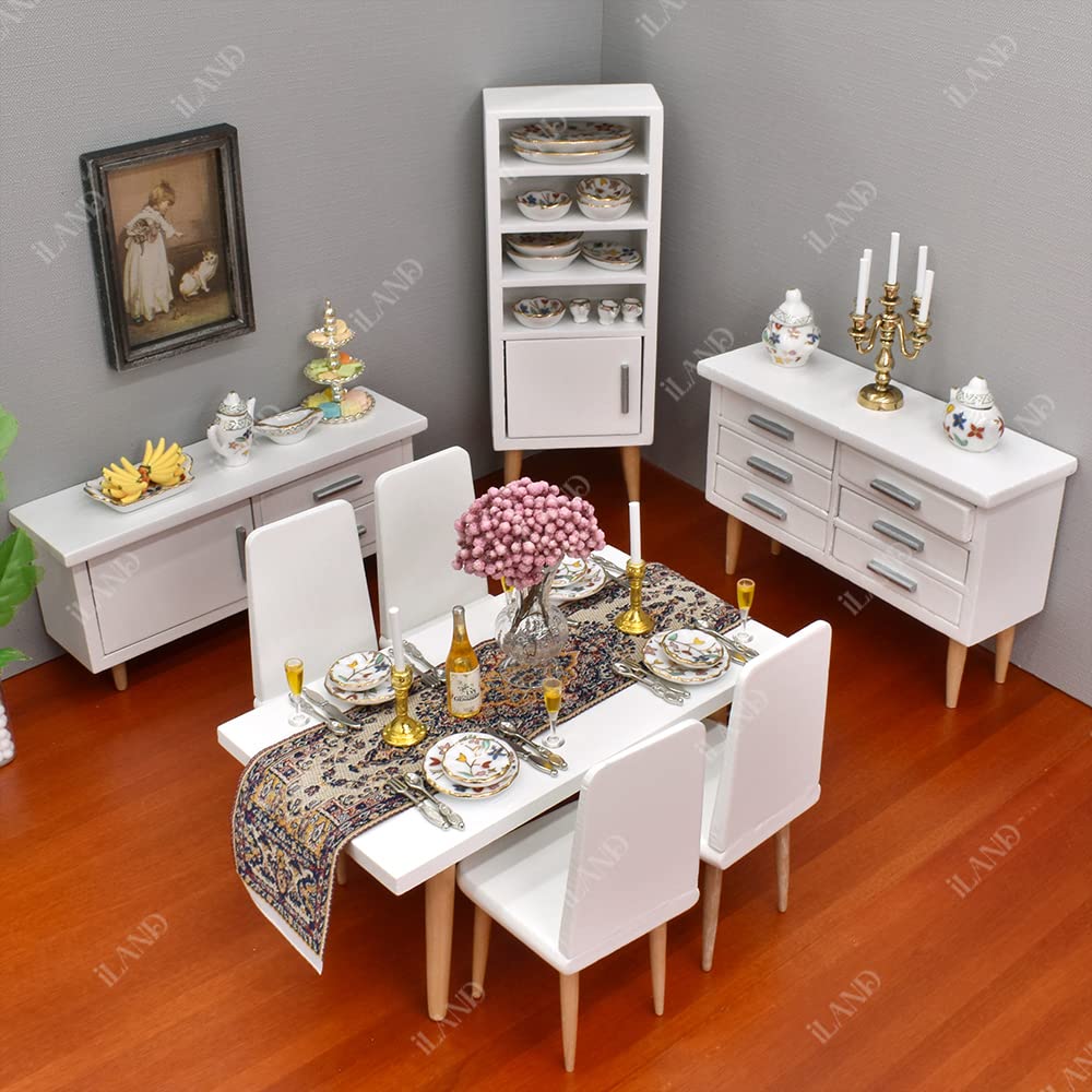 iland Miniature Dollhouse Frames & Printed Pictures Set — 1:12 Scale