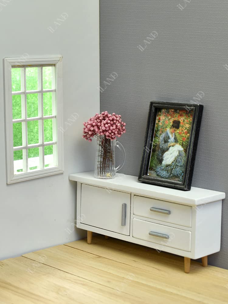 iland Miniature Dollhouse Frames & Printed Pictures Set — 1:12 Scale