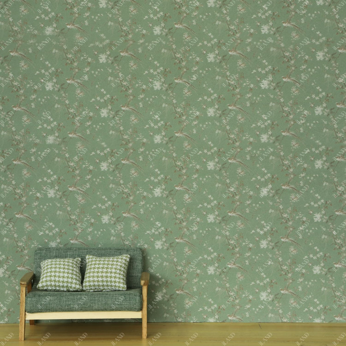 iLAND Dollhouse Wallpaper 1/12 Scale – 39 x 15.7 in Realistic Mini Wall Decor