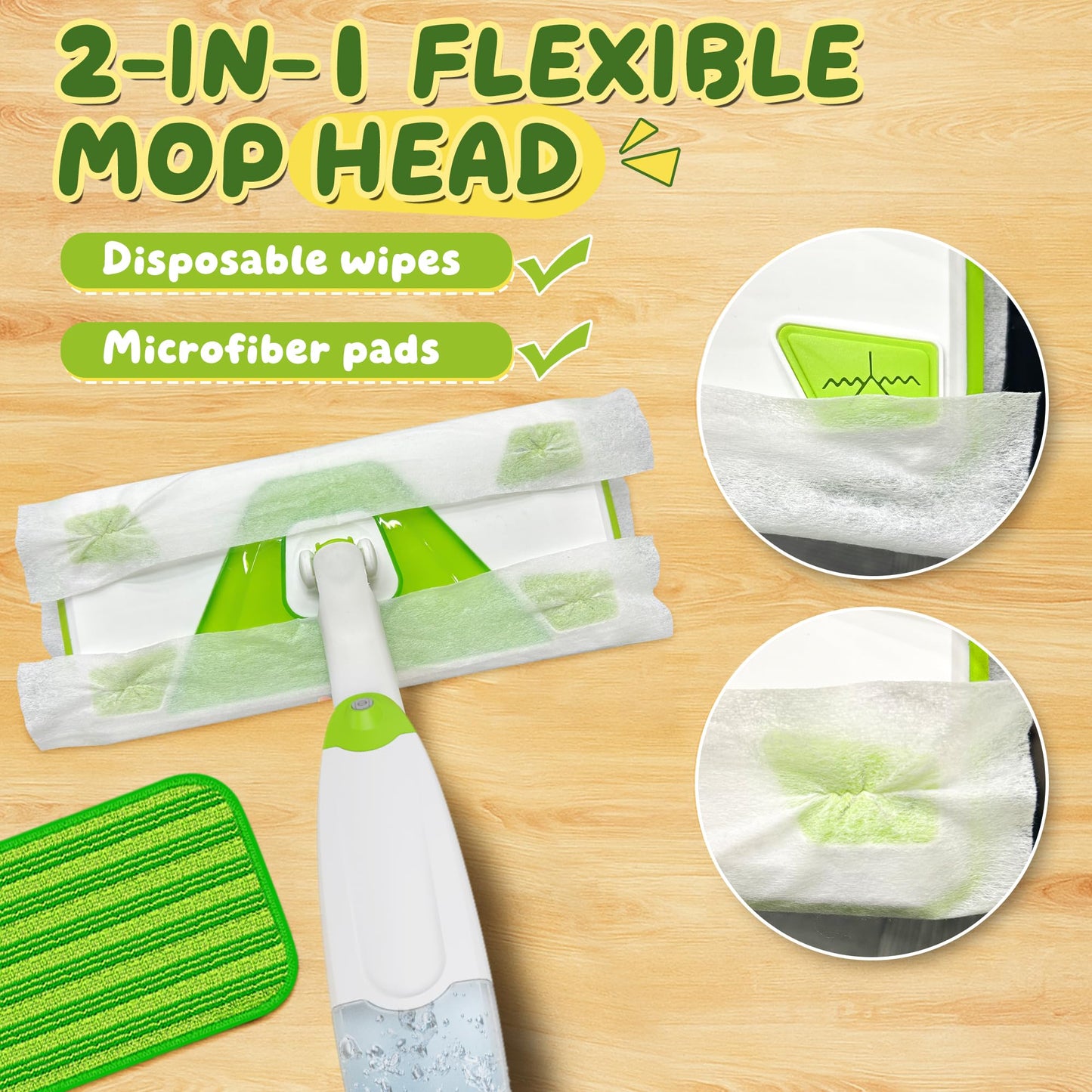 ILAVCLEAN 2-Set Toy Mop for Kids – Montessori Cleaning Toy & Gift for Ages 4+