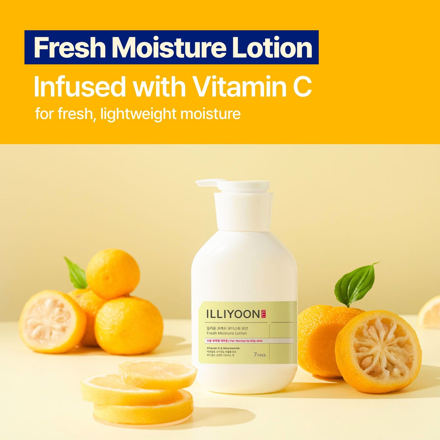 Illiyoon Fresh Moisture Lotion | Deep Hydration, Fast Absorption, 24h moisture
