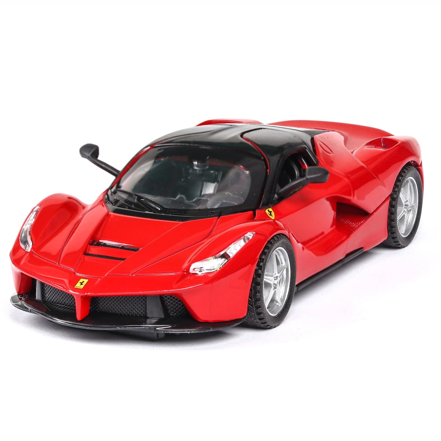 iLooboo Alloy Collectible Red LaFer Pull-Back Diecast Car – 1:32 Scale with Lights & Sound