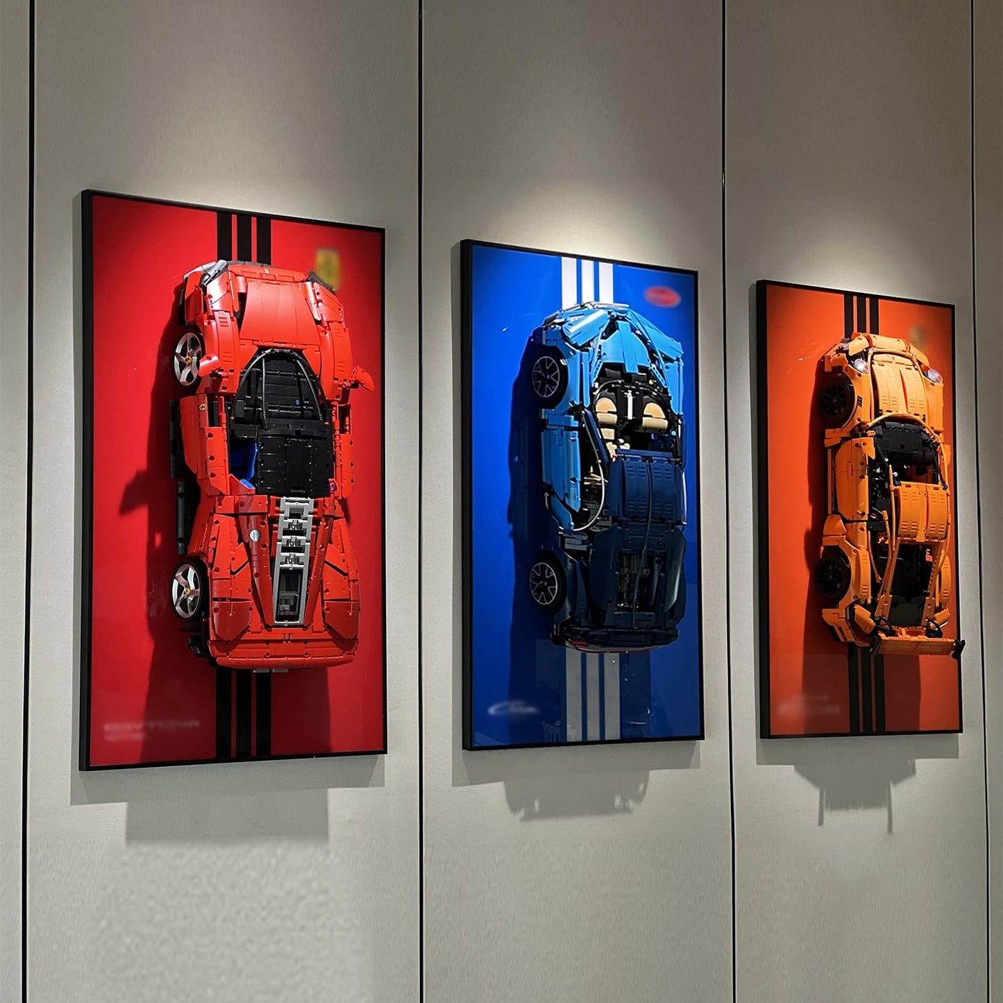 iLuane Display Wallboard for Race Car Model Kits – Wall Mount Decor
