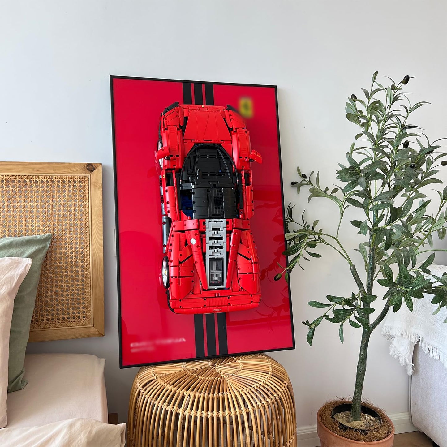 iLuane Display Wallboard for Race Car Model Kits – Wall Mount Decor