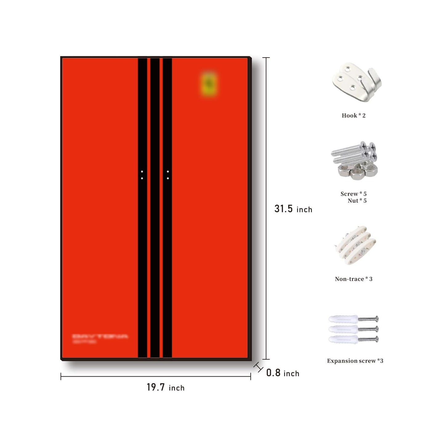 iLuane Display Wallboard for Race Car Model Kits – Wall Mount Decor