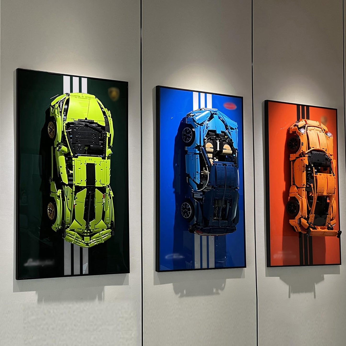 iLuane Display Wallboard for Race Car Model Kits – Wall Mount Decor