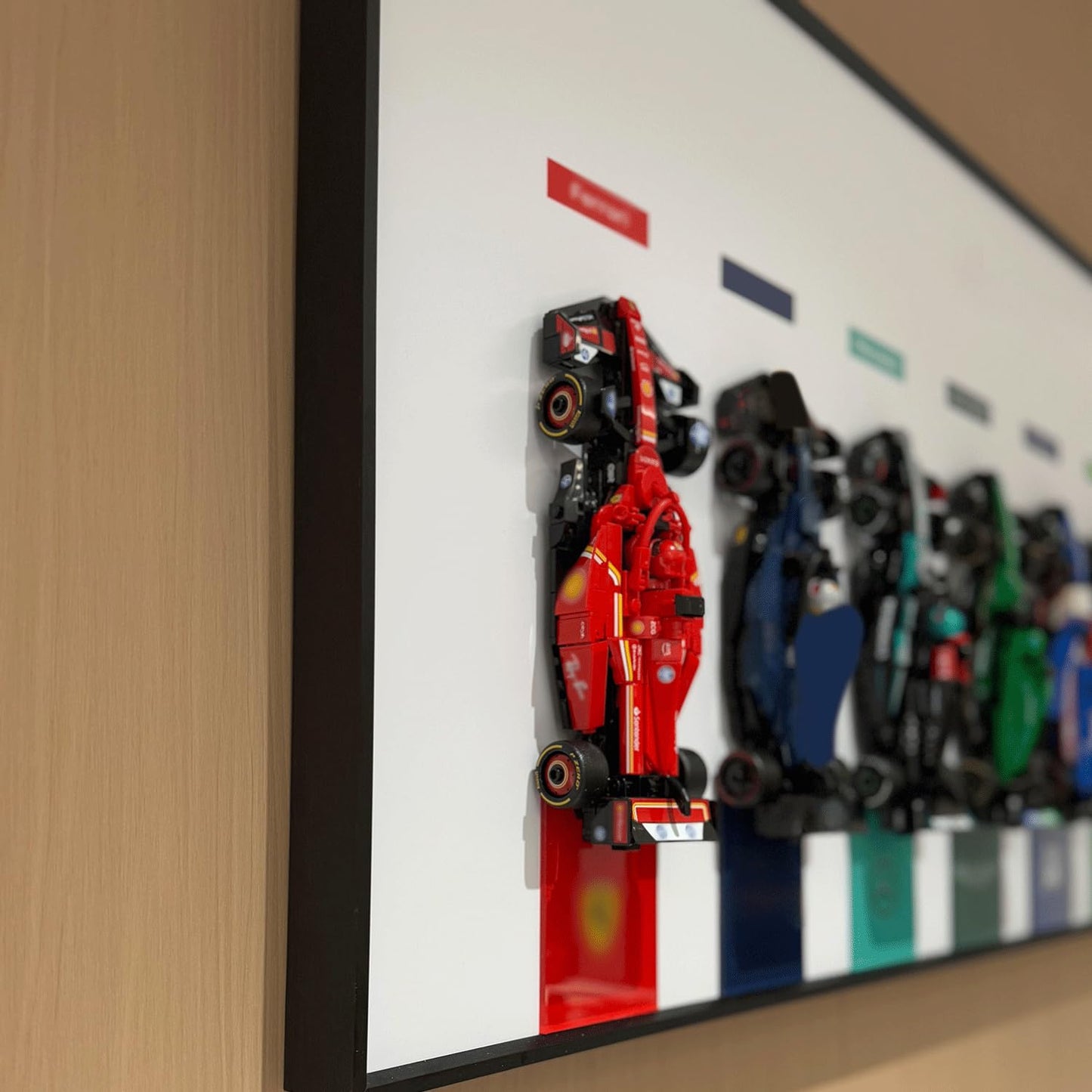 iLuane Display Wallboard – 10-Car Frame Wall Mount for 77242–77251 Style A (No Car Included)