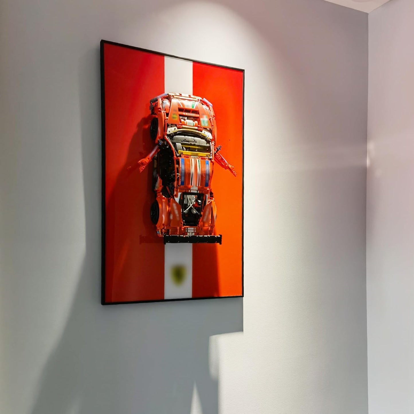 iLuane Display Wallboard for 42125 – Sports Race Car Collectibles Wall Mount | Home & Office Decor