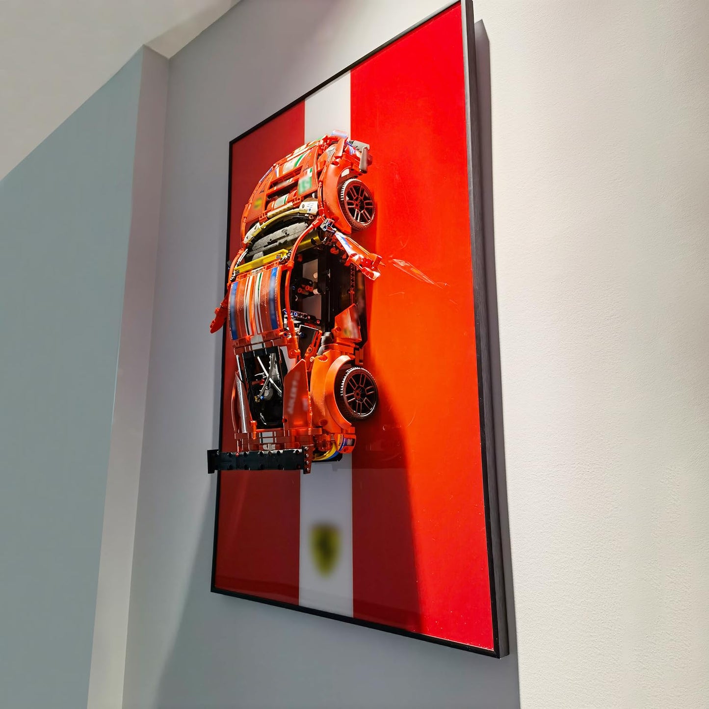 iLuane Display Wallboard for 42125 – Sports Race Car Collectibles Wall Mount | Home & Office Decor