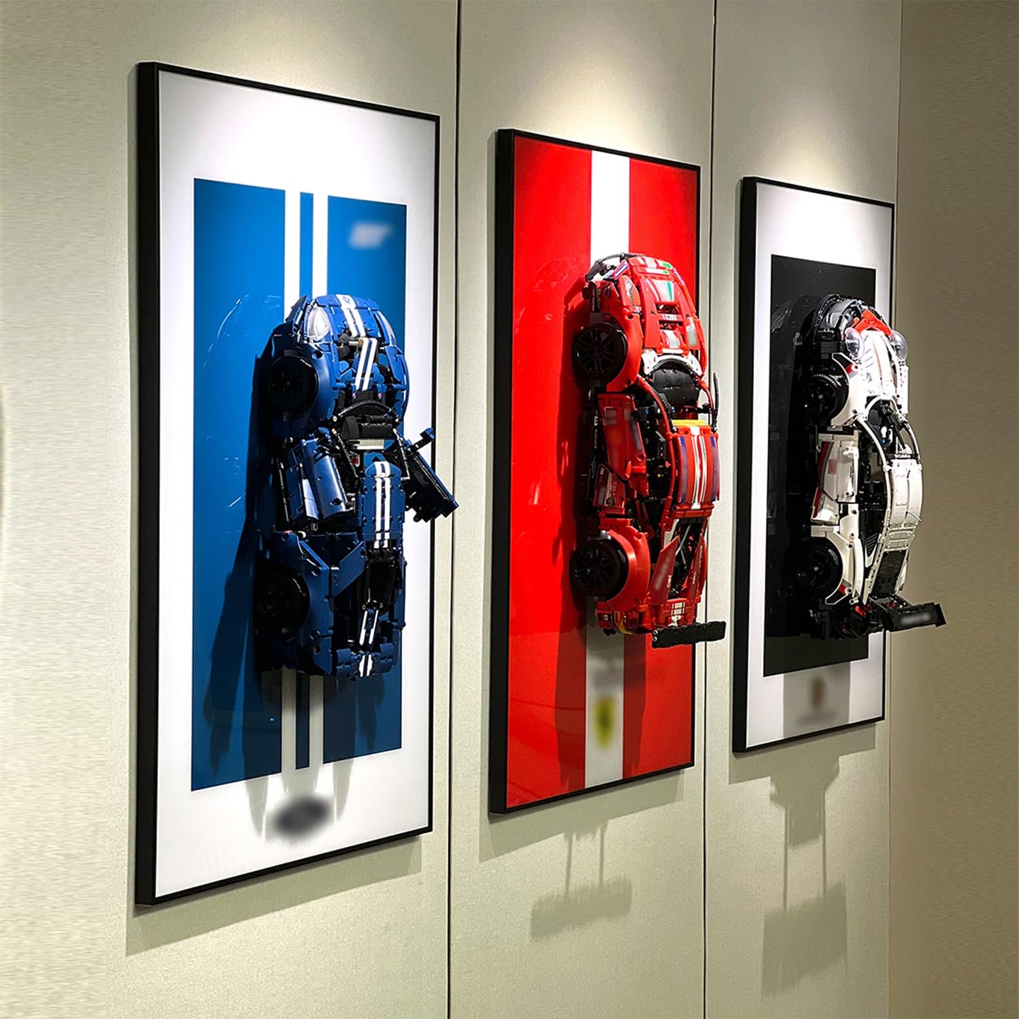 iLuane Display Wallboard for 42125 – Sports Race Car Collectibles Wall Mount | Home & Office Decor