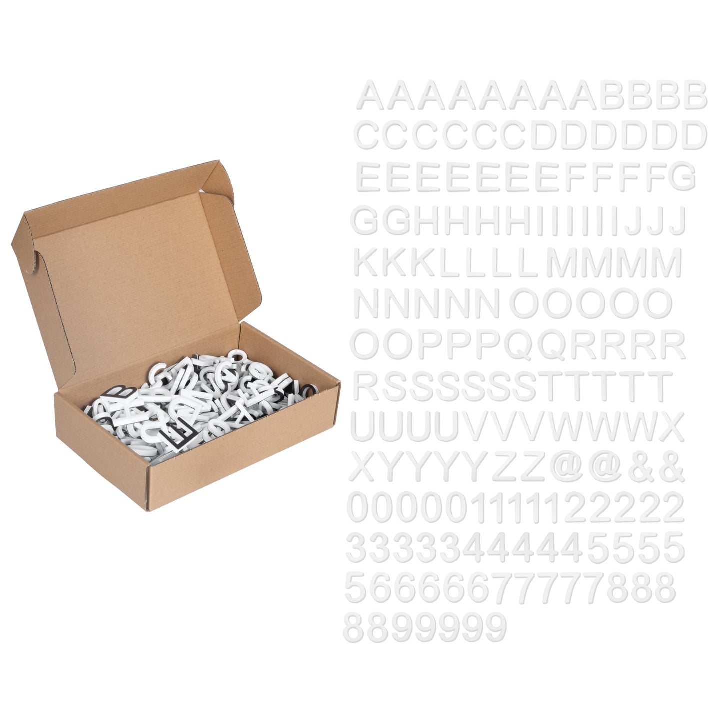 Ilyapa 167-Piece Alphabet Magnets – Soft EVA Foam Letters & Numbers