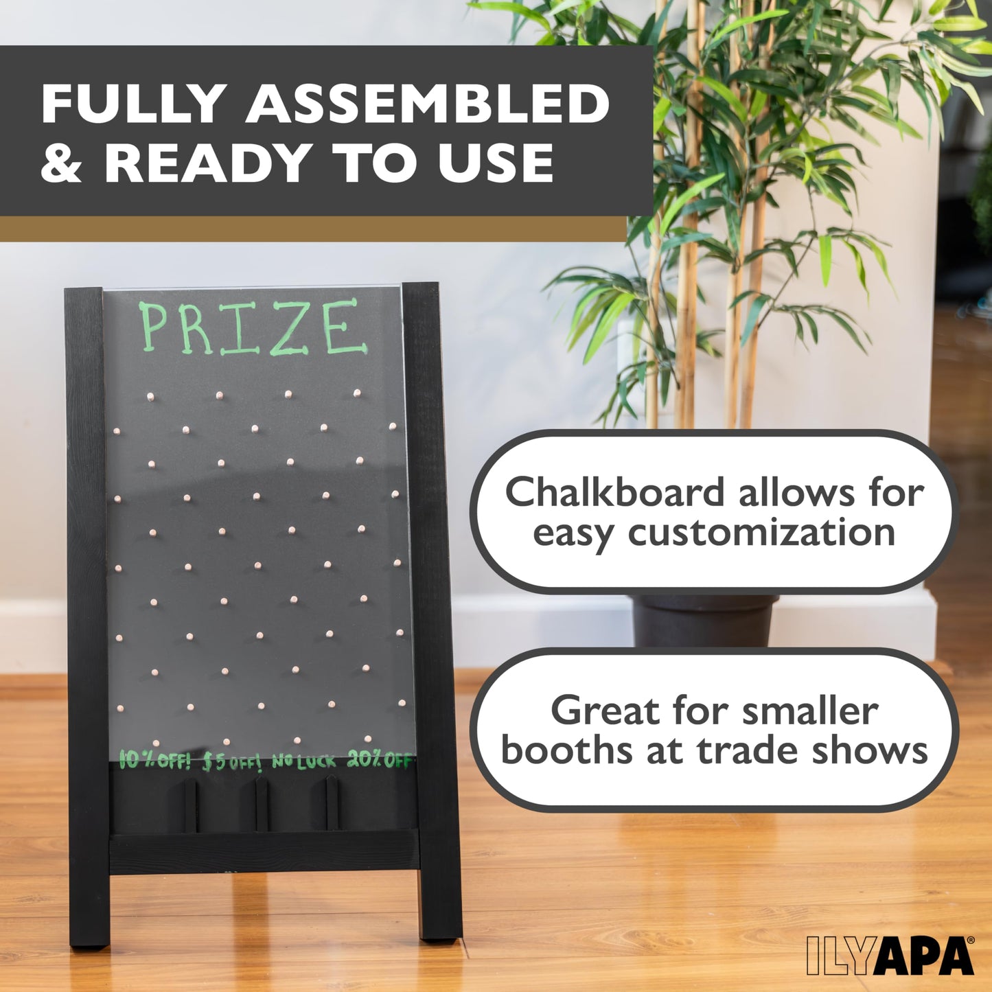 Ilyapa Board – Large 14x24 Inch Prize Drop Game for Events & Trade Shows