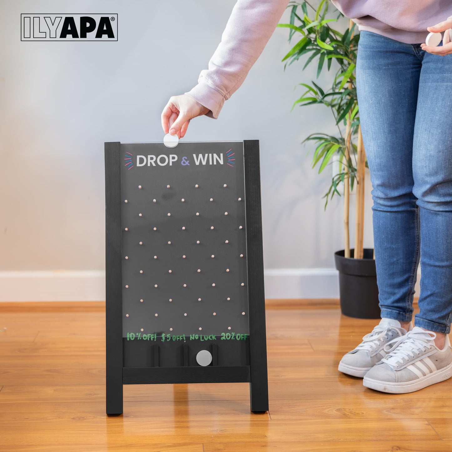 Ilyapa Board – Large 14x24 Inch Prize Drop Game for Events & Trade Shows