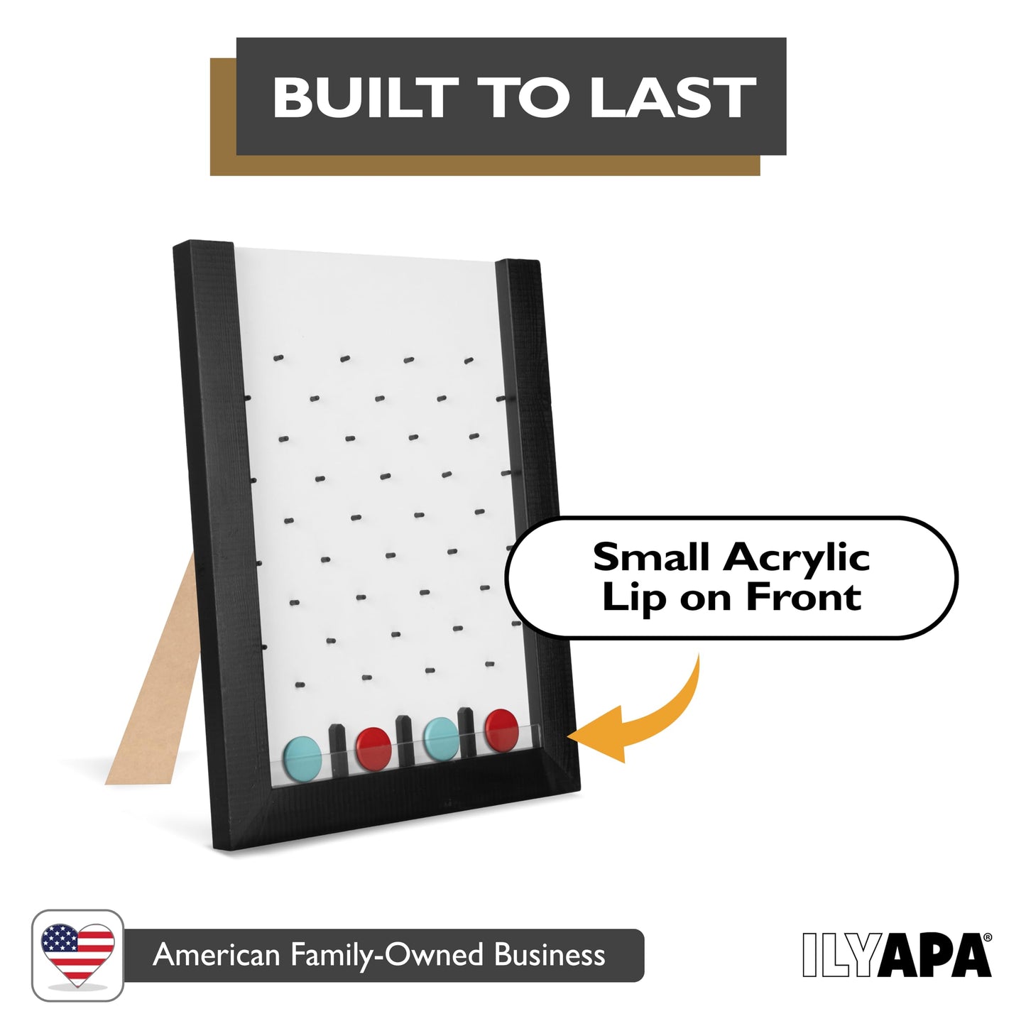 Ilyapa Tabletop Plinko Board – 13x17 in Prize Drop Game for Events & Trade Shows