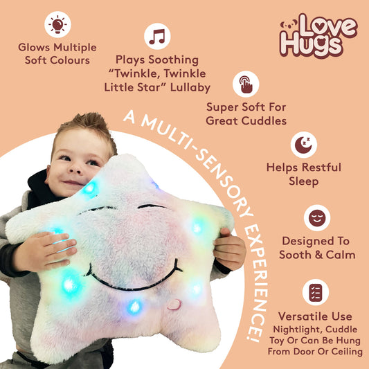 Sensory Star Musical Light Up Plush Toy