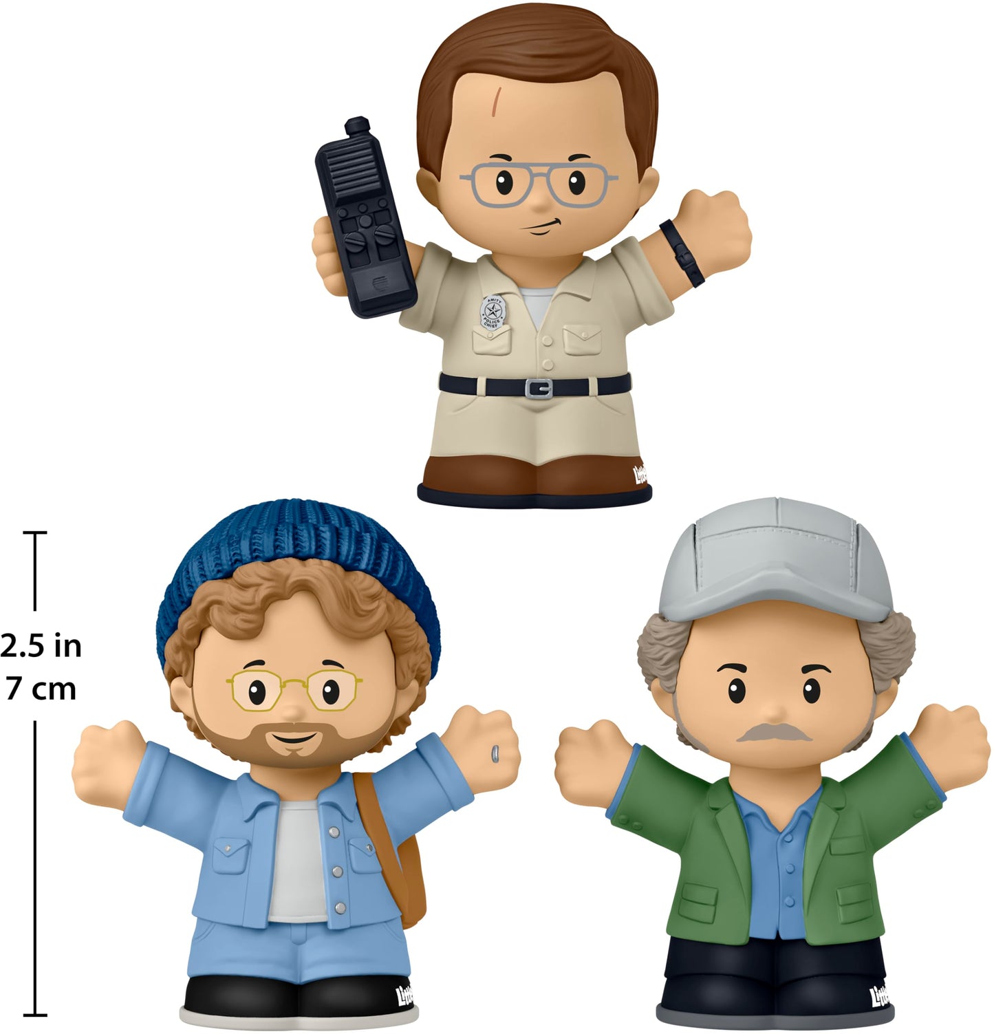Little People COLLECTOR Jaws Movie Special Edition Set – 3 Figures Display