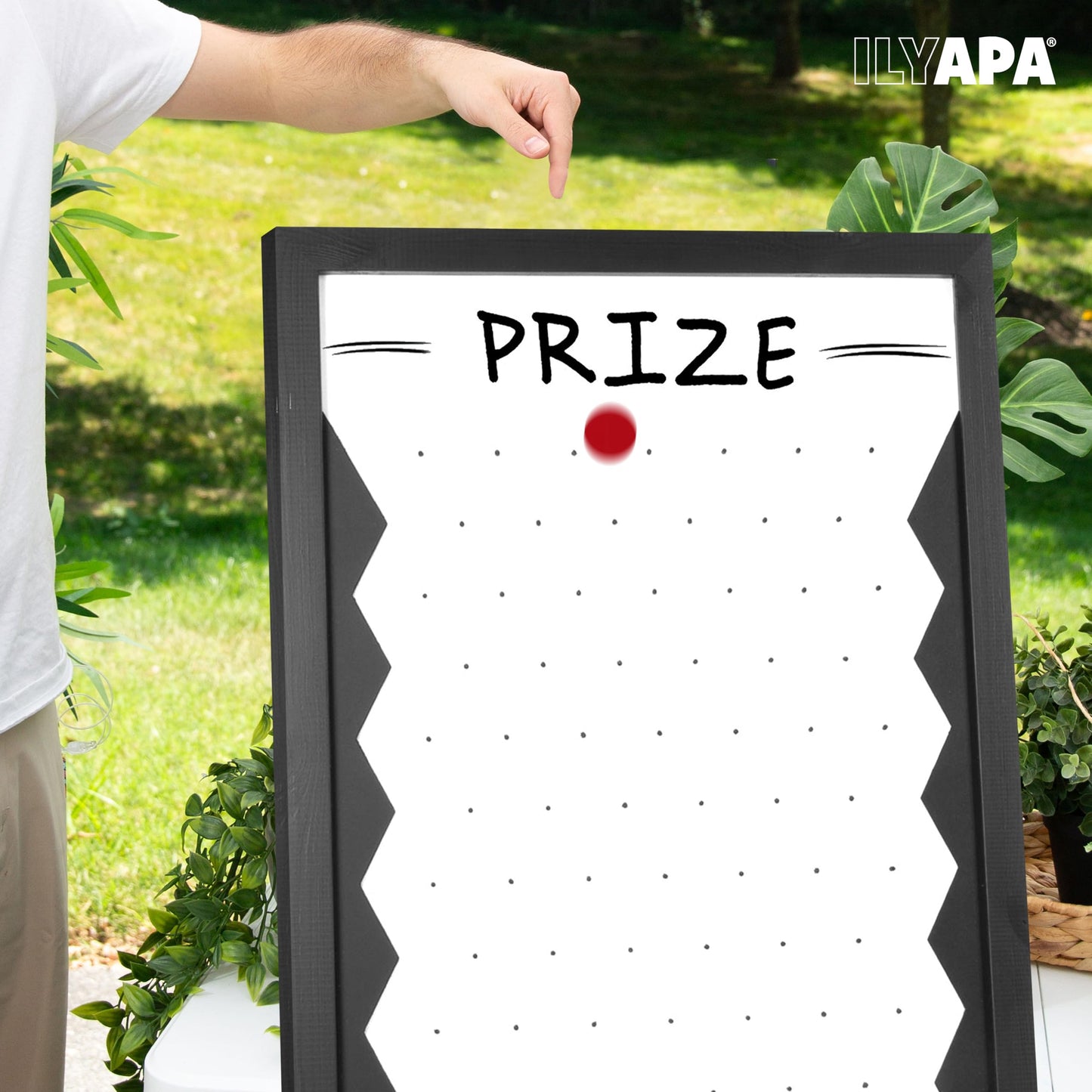 Ilyapa Prize Drop Board Large 24x36 in – Trade Show Booth Games & Giveaways