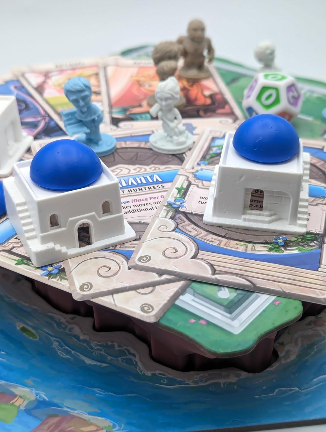 Santorini: Second Edition – Roxley Games | Accessible Strategy Game for Ages 8+, About 20 Minutes