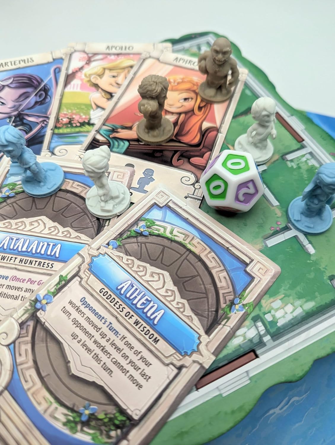 Santorini: Second Edition – Roxley Games | Accessible Strategy Game for Ages 8+, About 20 Minutes