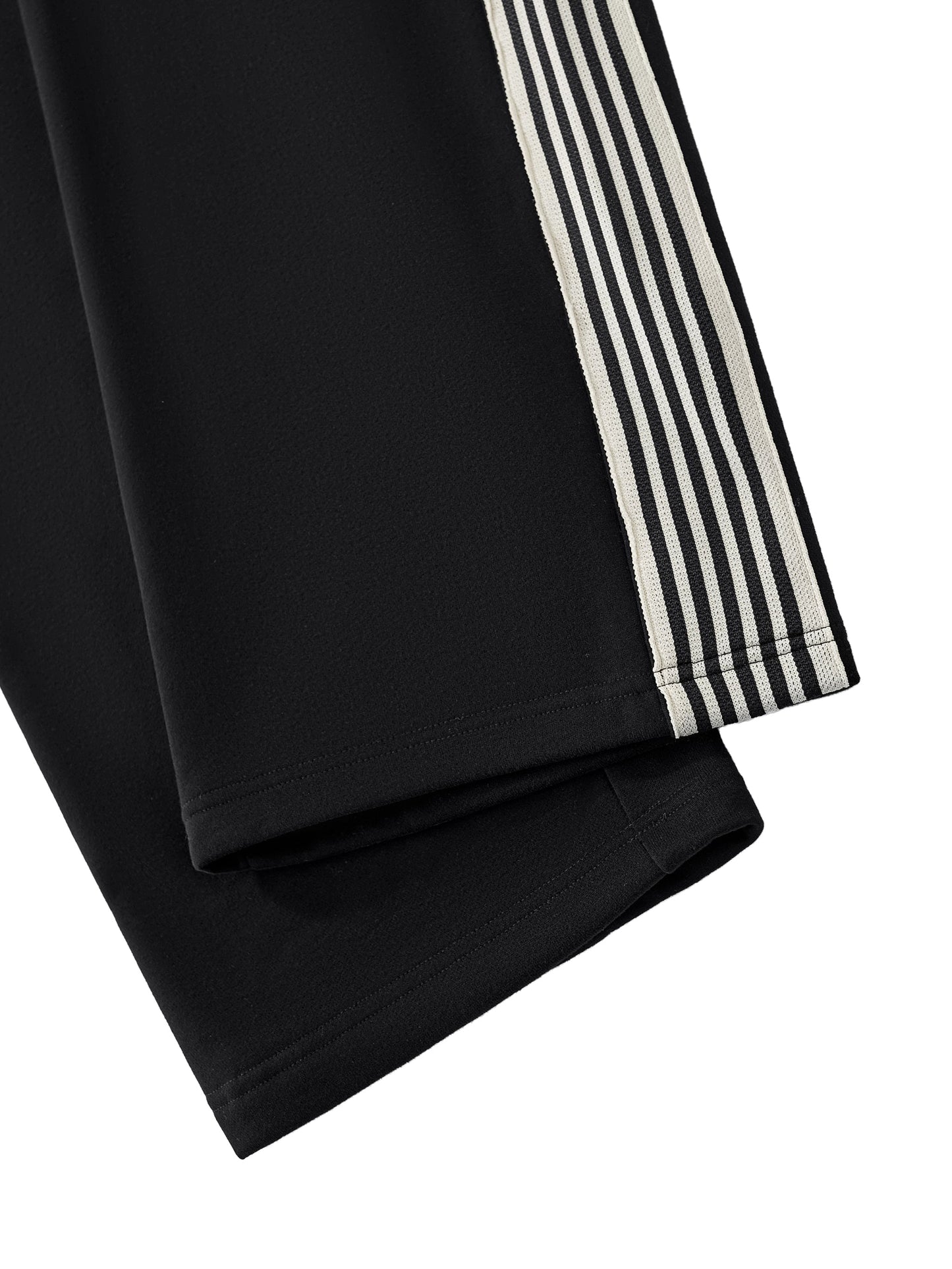 Side Stripe Straight-Leg Tracksuit Bottoms
