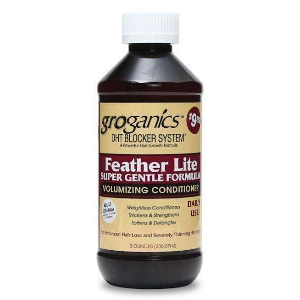 Groganics Feather Lite Super Gentle Volumizing Conditioner for Fine & Thinning Hair 236ml/7.98 oz