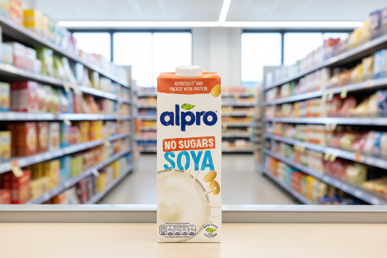 8 x Alpro No Sugars Soya 1L