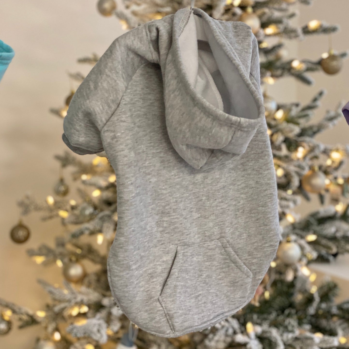 Dog Hoodie - Grey