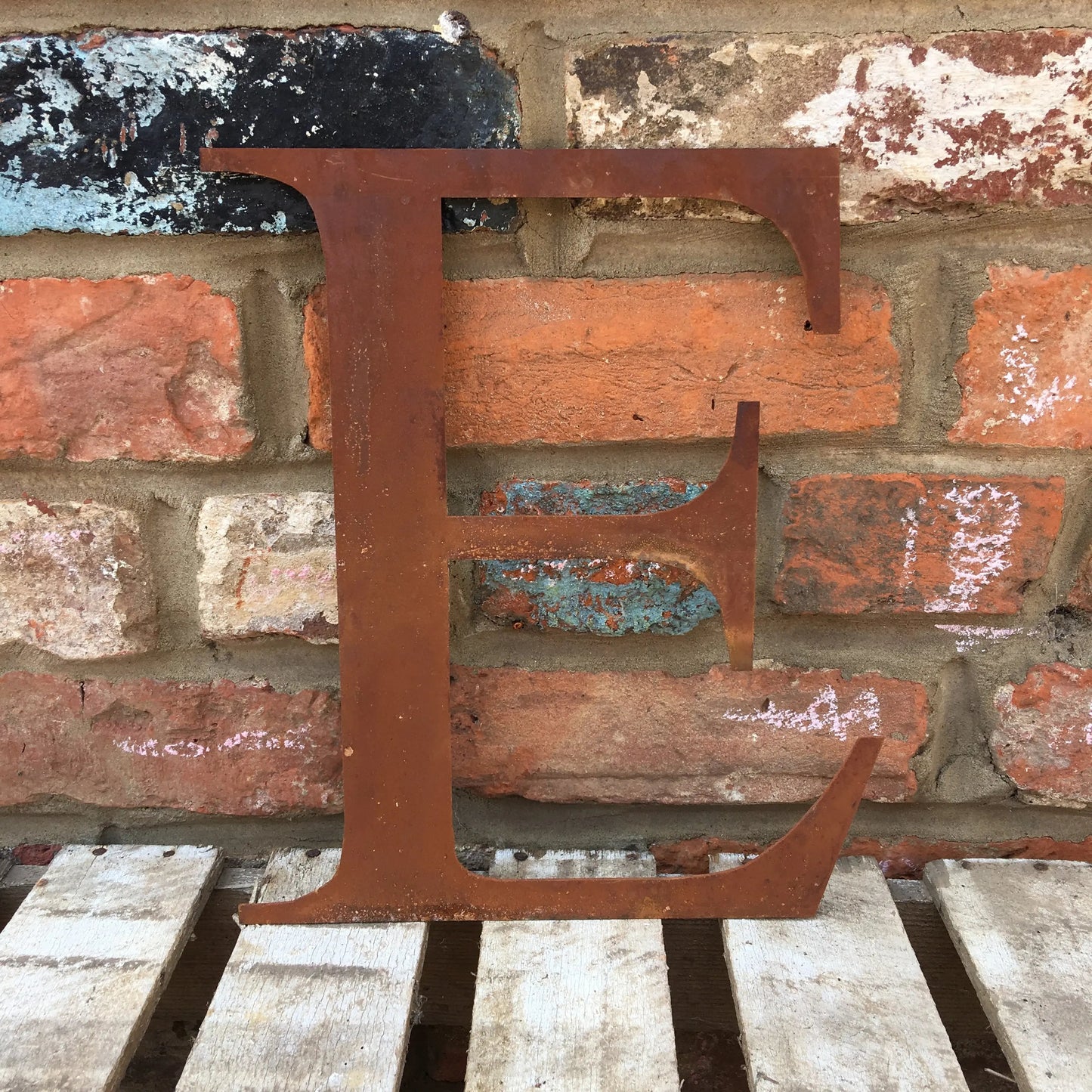 Classic Rusty Metal Letters 5" And 12" A-Z 0-9 Rustic Signs For The Home And Garden