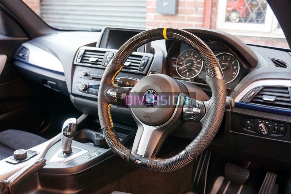 BMW 2 Series F22 / F23 / F87 M2 Custom Carbon Fibre Steering Wheel (2014 - 2021)