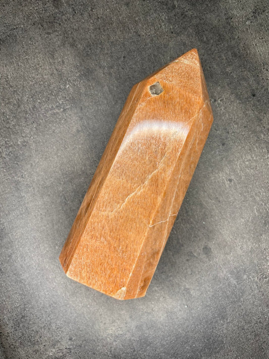 Peach moonstone - XL tower