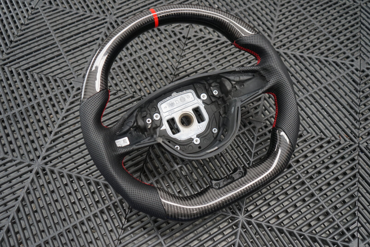 Mercedes Benz A Class W176 Facelift Custom Carbon Fibre Steering Wheel (2014 - 2018 Models)