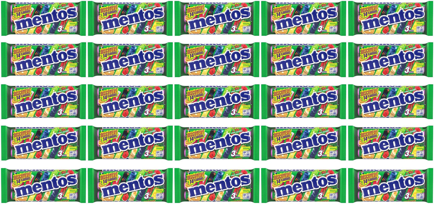 25 x Mentos Discovery 3pk - 3X25GM