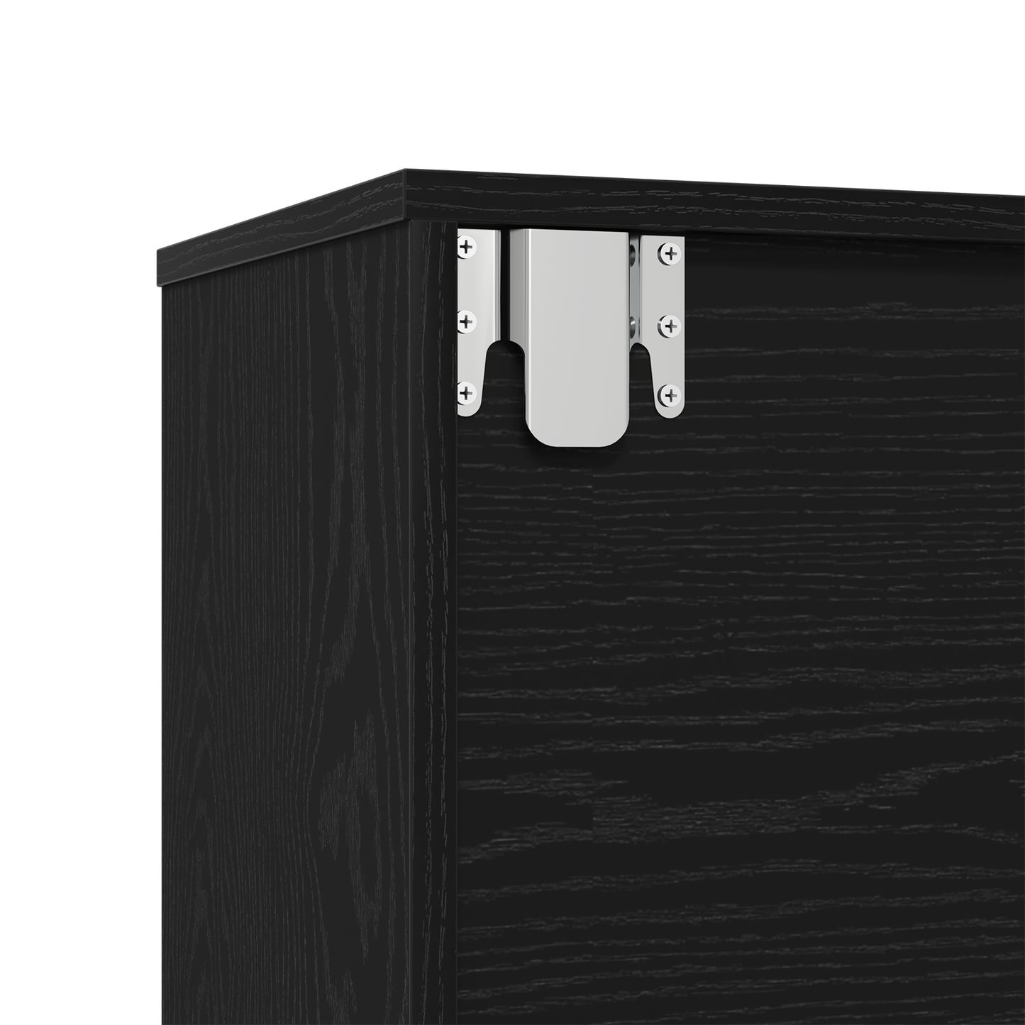 Bookshelves 3 pcs Black Oak 36x30x143 cm Engineered Wood