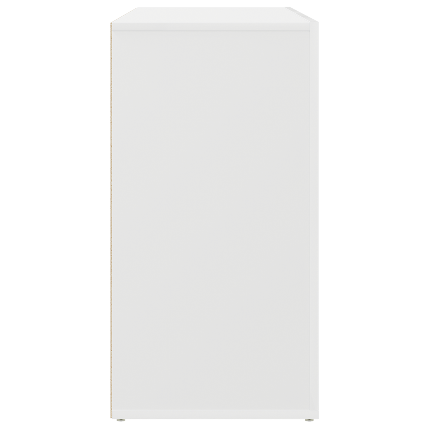 White Sideboard White Wood 120 x 36 x 69 cm Storage