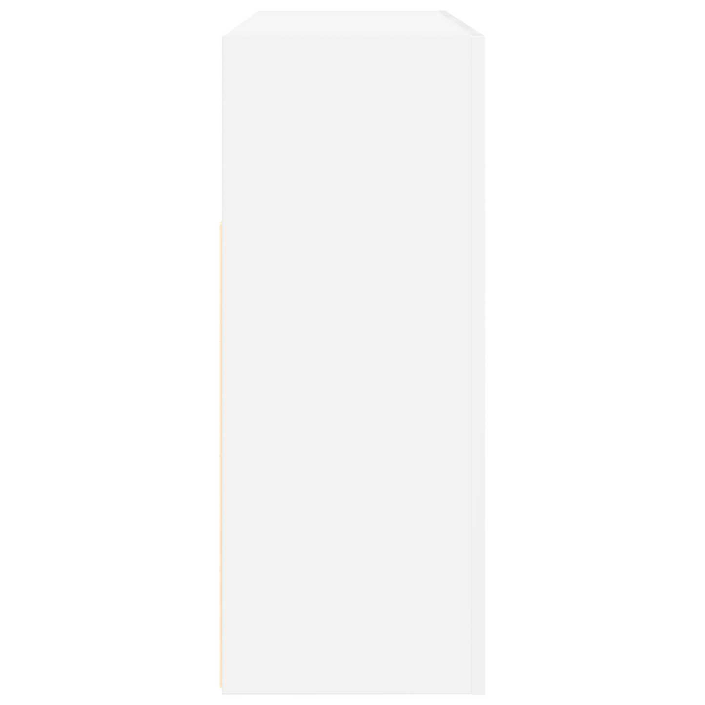White Sideboard White Engineered wood 116 x 30 x 75 cm Modern