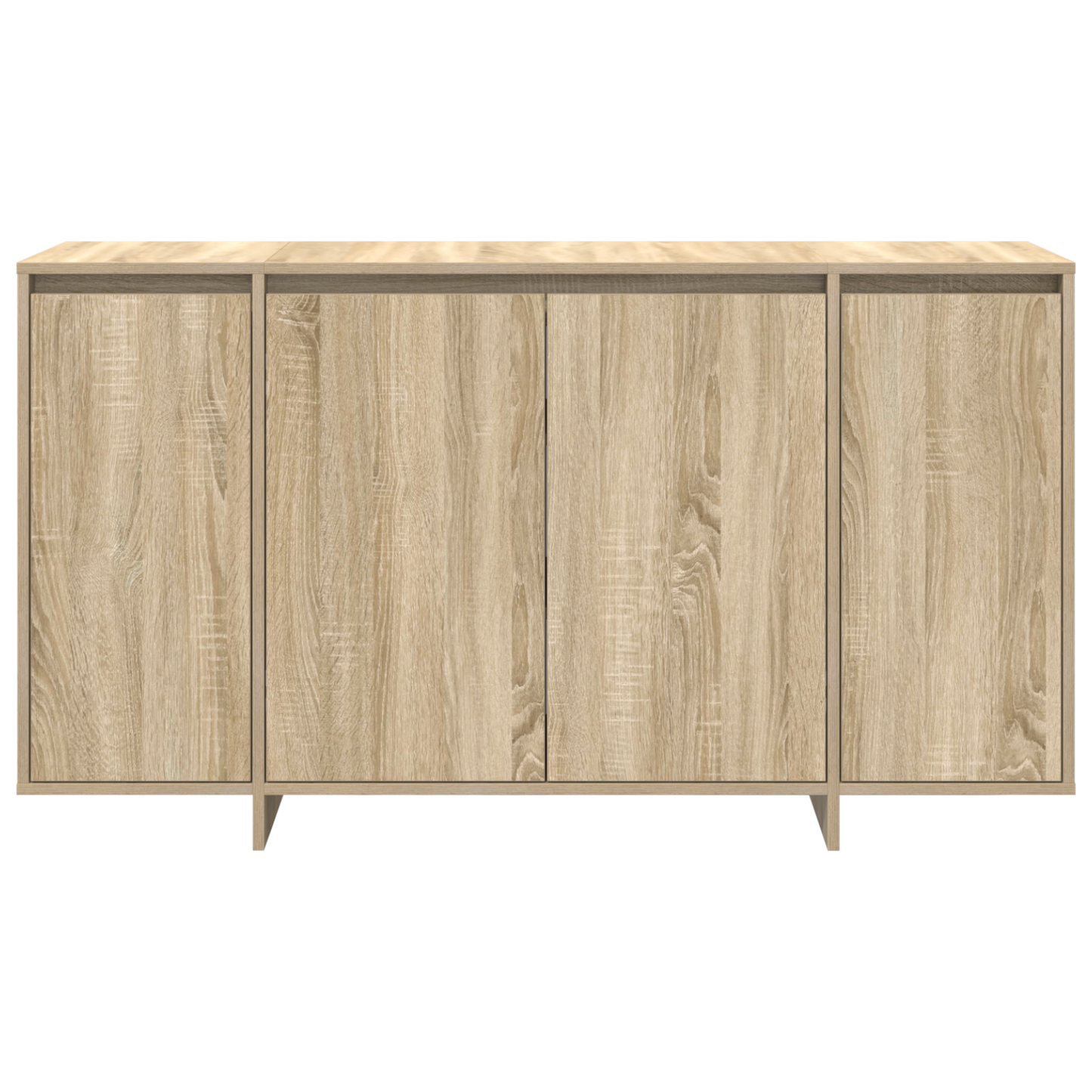 Oak Sideboard Sonoma oak Engineered wood 135 x 41 x 75 cm