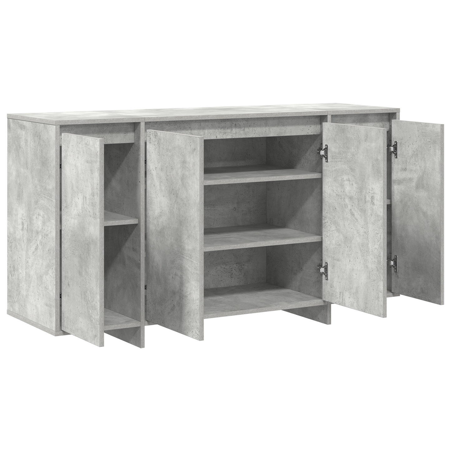 Concrete Grey Sideboard Concrete grey Engineered wood
