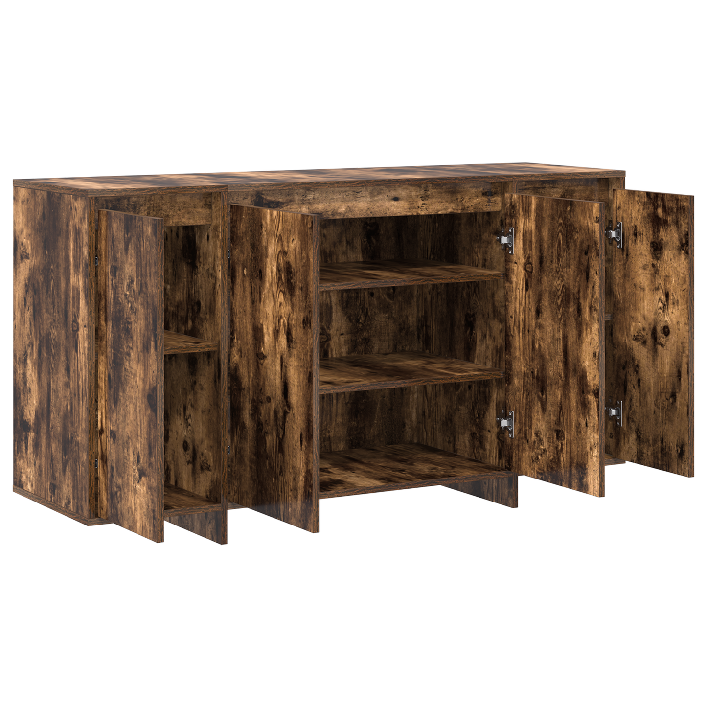 Smoked Oak Sideboard Smoked oak Wood 135 x 41 x 75 cm Storage