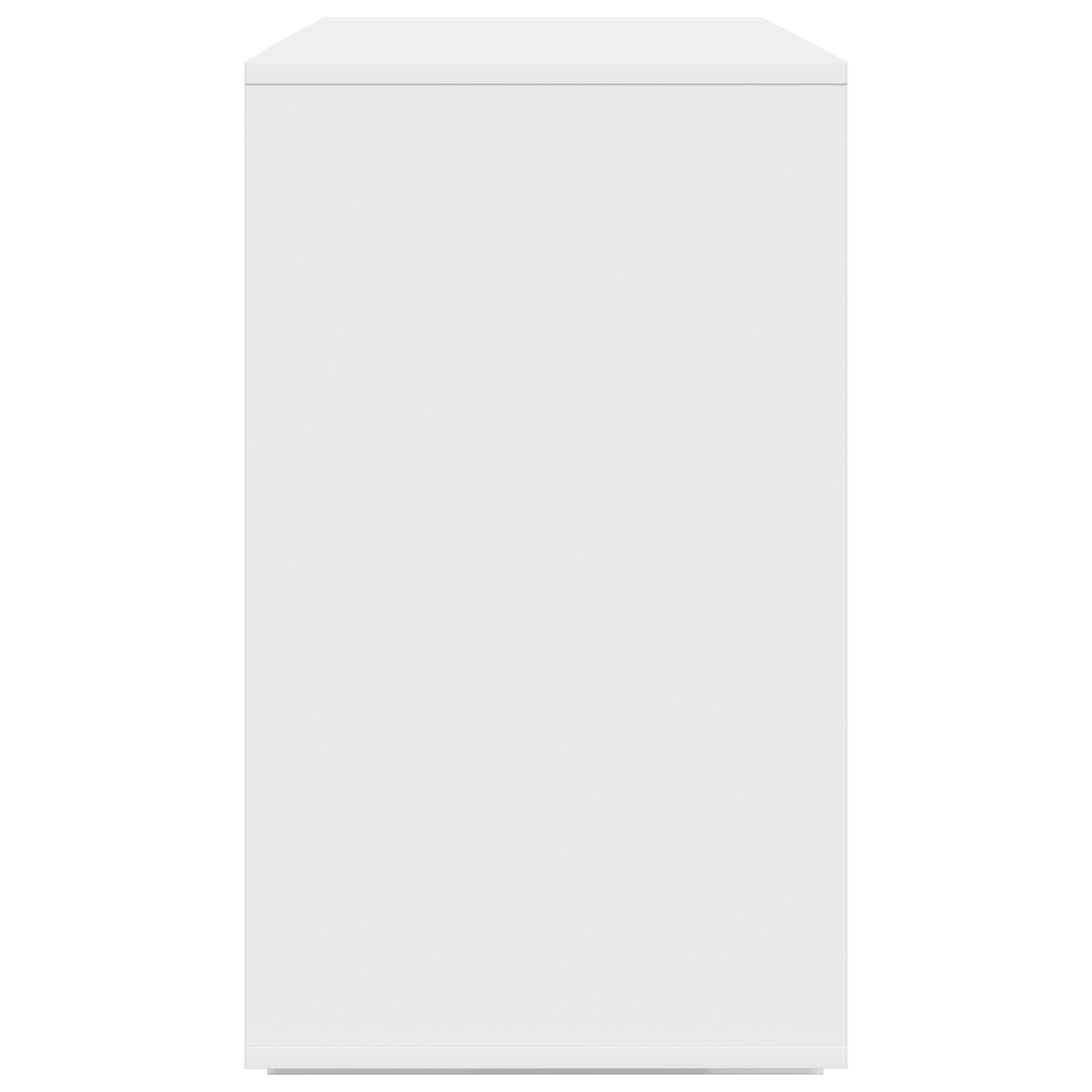 White Sideboard White Engineered Wood 120 x 41 x 75 cm