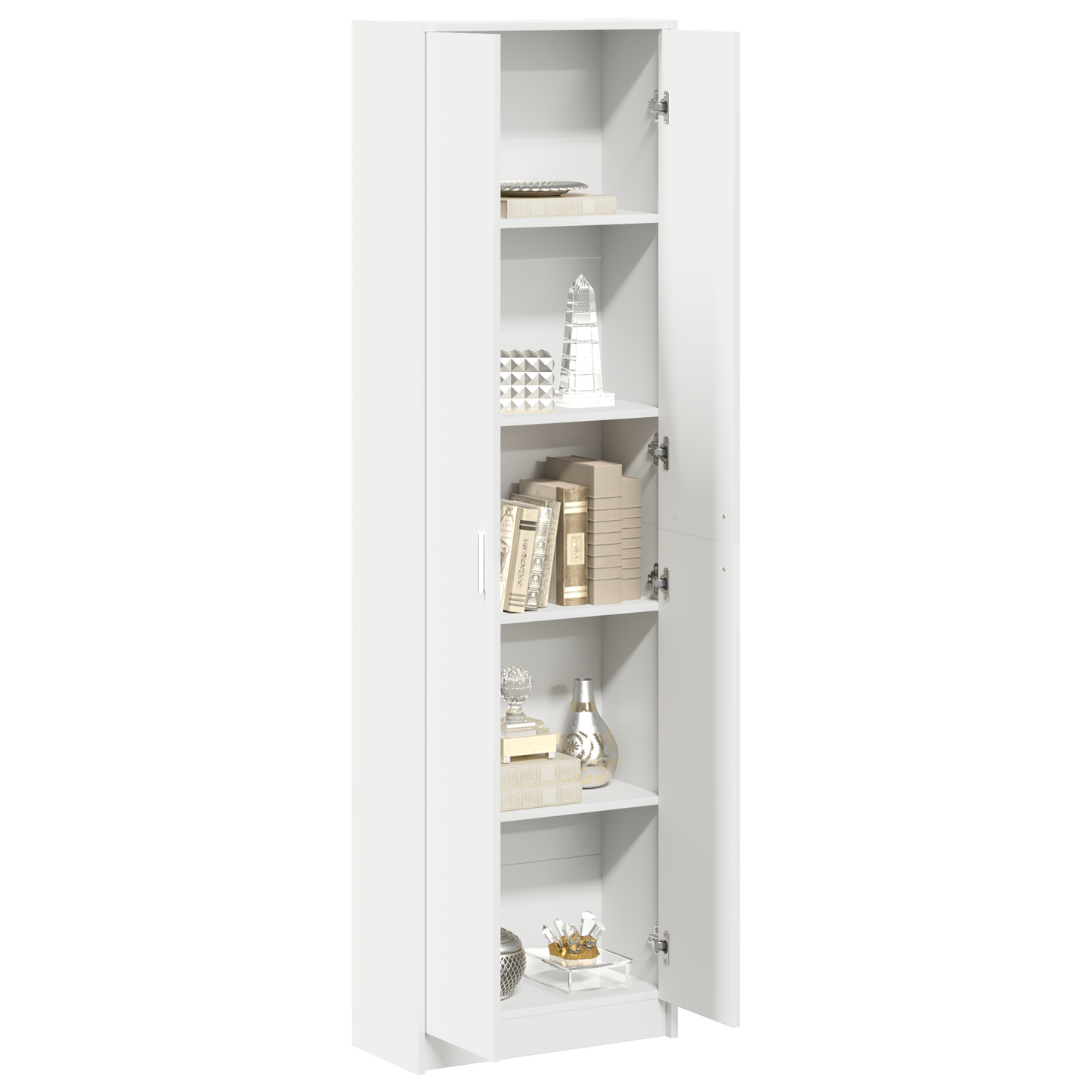 Wardrobe White 55x25x189 cm Engineered Wood