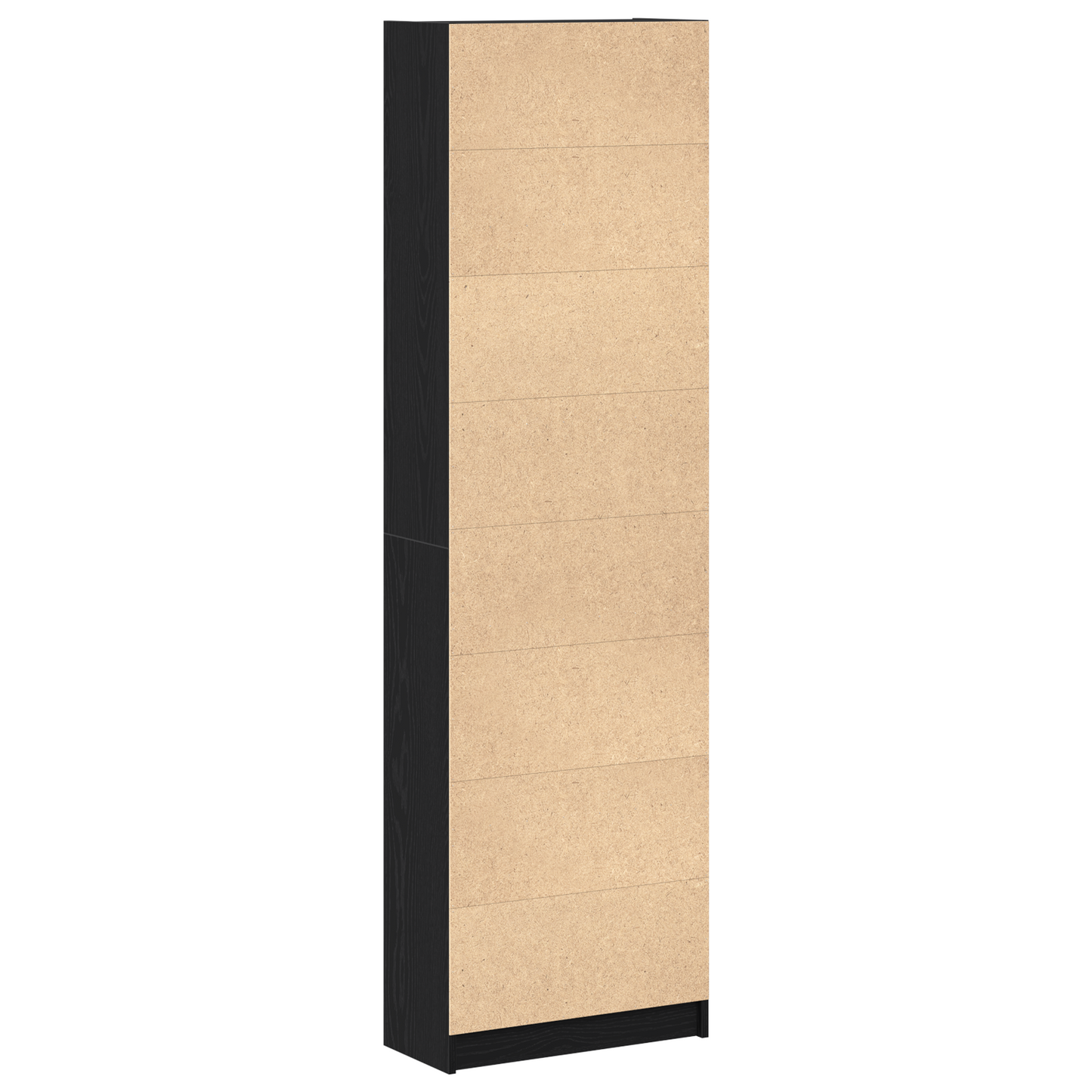 Wardrobe Black Oak 55x25x189 cm Engineered Wood