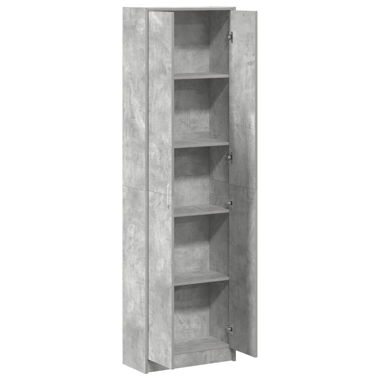 Wardrobe Concrete Grey 55x25x189 cm Engineered Wood