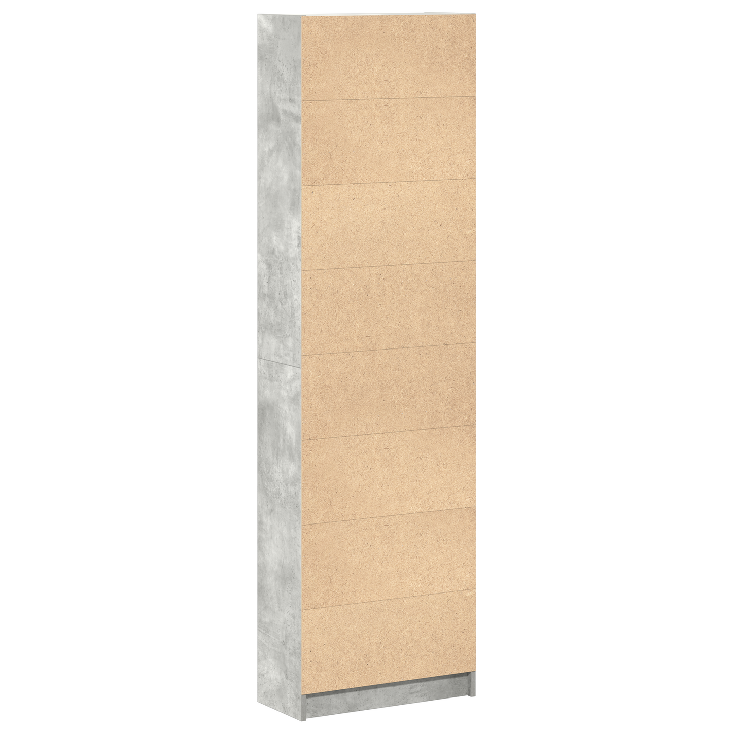 Wardrobe Concrete Grey 55x25x189 cm Engineered Wood