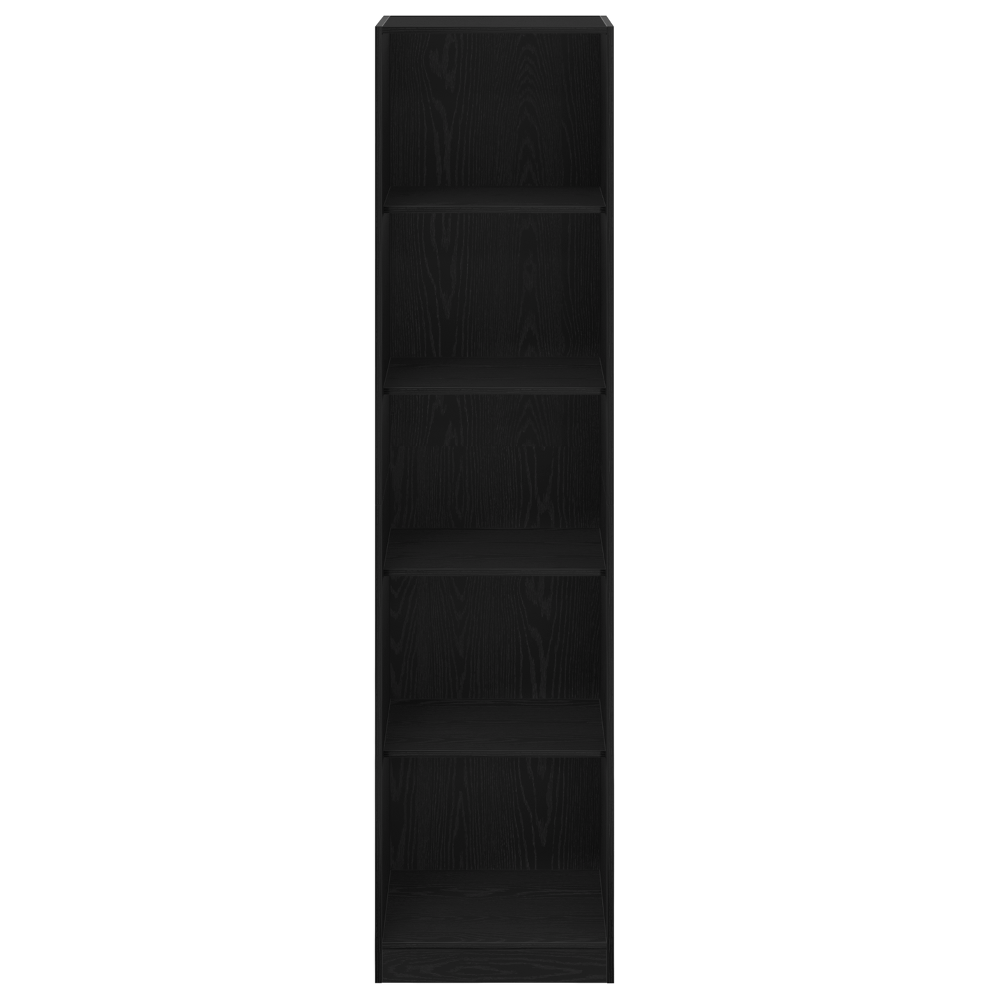 Black Oak Wardrobe - 50 x 50 x 200 cm - Made of Engineered Wood