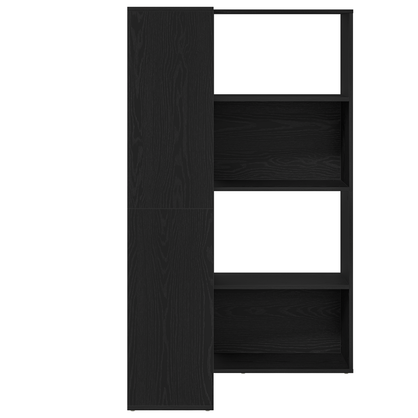 Corner Cabinet Black Oak 140x30x140 cm Engineered Wood