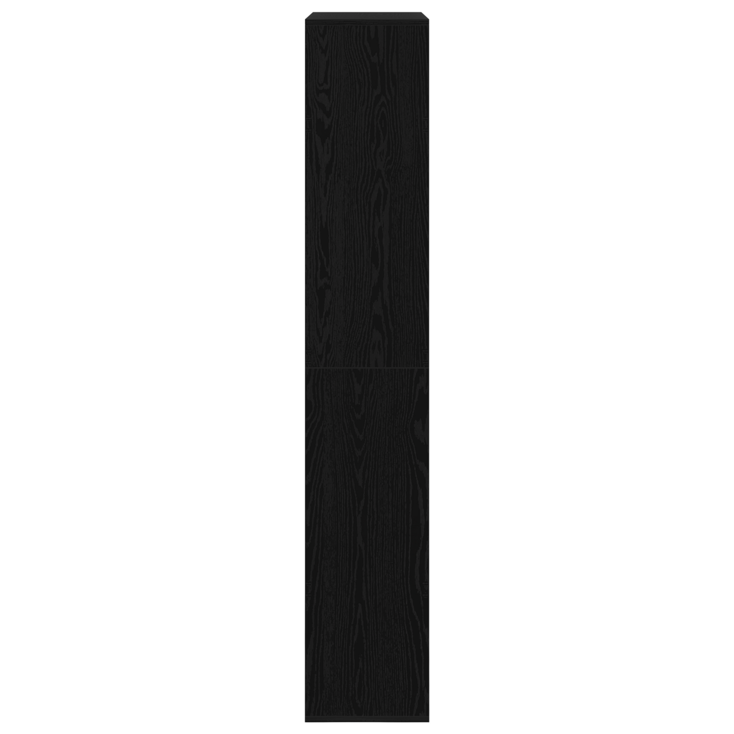 Room Divider 2 pcs Black oak 100x33x187,5 cm Engineered wood