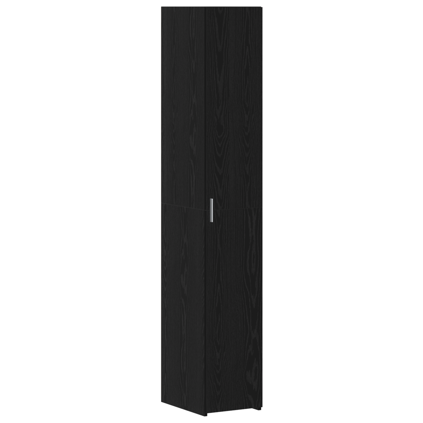 Highboard Black Oak 30x42.5x185 cm Engineered Wood