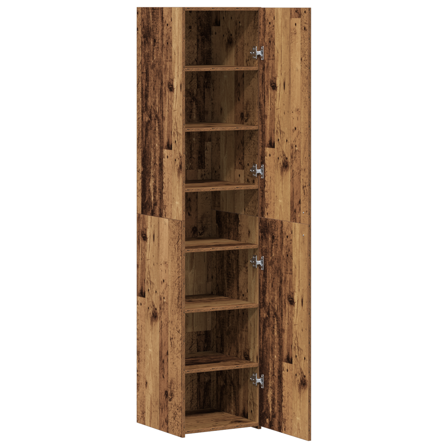 Highboard Old Wood 40x42.5x185 cm Engineered Wood