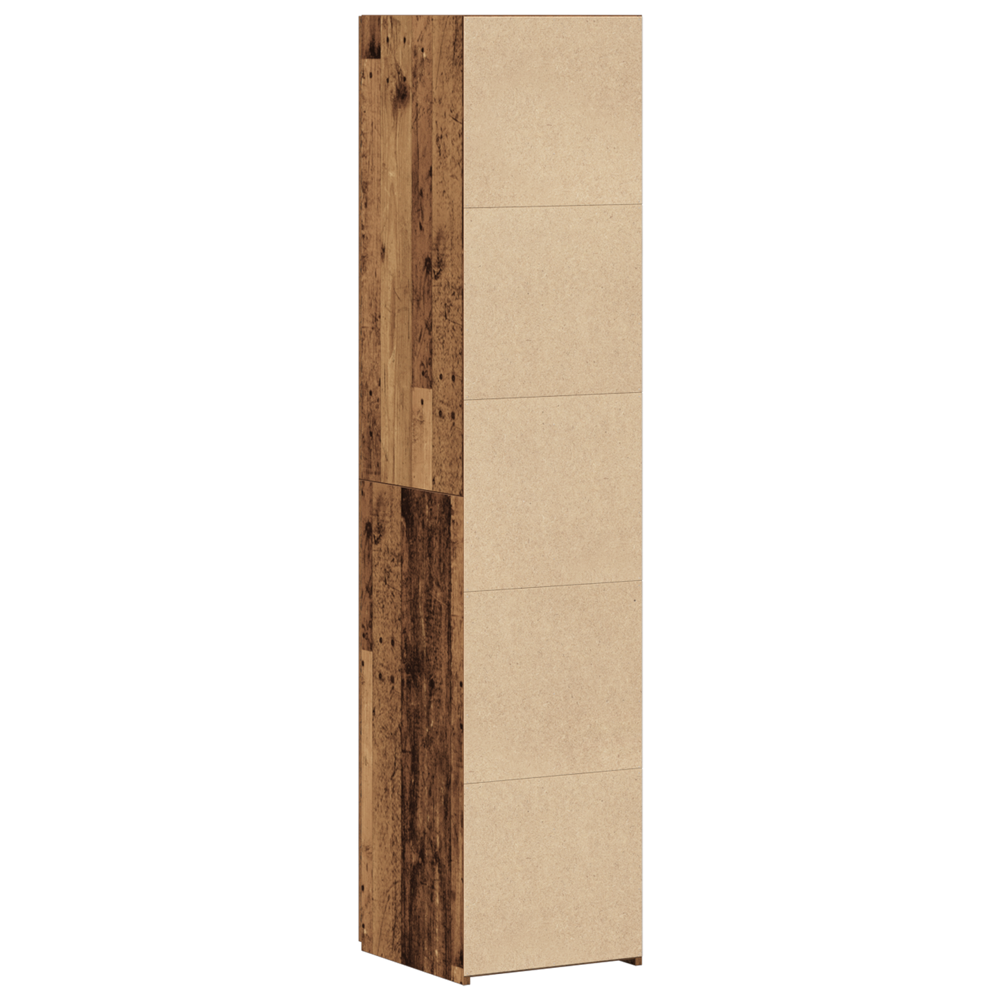 Highboard Old Wood 40x42.5x185 cm Engineered Wood